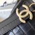 Chanel Gabrielle croc 20cm